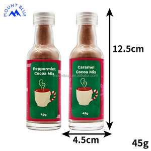 Ensemble de cacao chaud sur le thème des vacances <span class=keywords><strong>en</strong></span> forme de campeur confortable avec options de saveur de menthe poivrée et de <span class=keywords><strong>caramel</strong></span> - Product Image 4