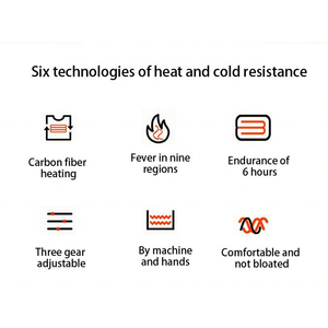 Veste chauffante électrique lavable pour hommes et femmes, rechargeable, 21 zones chauffantes, combinaison <span class=keywords><strong>de</strong></span> <span class=keywords><strong>ski</strong></span> chauffante, veste chauffante d'hiver, vêtements d'extérieur à fermeture éclair - Product Image 3