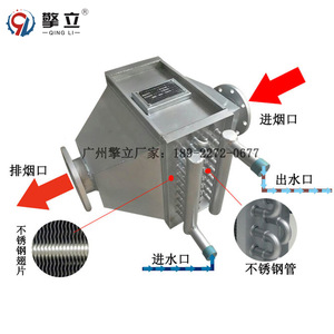 Intercambiador de Calor de Gases de Combustión de Acero Inoxidable Tipo Tubo 150-300°C Ahorro de Energía para Fluidos Corrosivos - Product Image 3