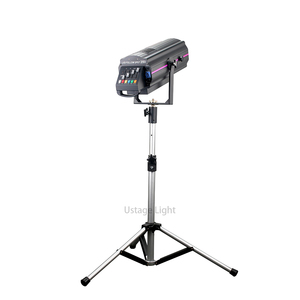 Faro Seguipersona LED 350W RGBW, Attrezzatura per Illuminazione di Palcoscenici per Matrimoni, Illuminazione Professionale per Eventi - Product Image 4