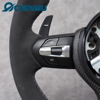 Volant en faux daim standard d'origine, noir mat, fibre de carbone, pour BMW F01 F15 F16 F20 F32 F44 F45 F30 F10 F22 F25 F31