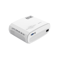 Havit PJ202 8500 lümen beamer akıllı projektör 2.4G WiFi ekran yansıtma LED Video 1080P cep ev sineması projektörü