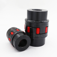 OEM Gr 42 75 55 Accouplement d'arbre de pompe inter fleur de prunier Accouplement de mâchoire d'araignée en acier personnalisé cannelure de rainure de clavette pour les fabricants