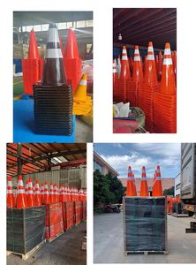 Amerikan kanada modeli trafik yansıtıcı yol güvenliği koni 12 18 28 36 inç koni - Product Image 6