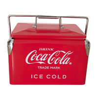 Seau à glace en métal pratique 7L/13L/17L/28L, boîte à glace isotherme pour promotion