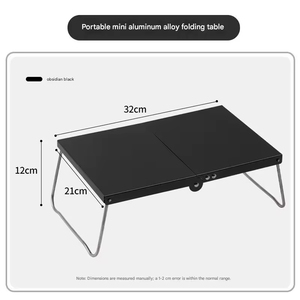 Ultra-Light Aluminum Alloy <b>Camping</b> <b>Table</b> <b>Foldable</b> Rectangular Portable for Outdoor Casual Dining <b>Camping</b> - Product Image 6
