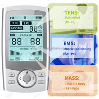 Instrumento de Masaje Digital Recargable, Multimodo, para Relajación de Cuerpo Completo, Cuello, Hombros, Espalda, Cintura, Cuidado de la Salud en el Hogar