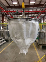Centrifugeuse de décharge supérieure de levage de sac de plaque