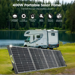Panel Solar Portátil de 800W, Plegable, Impermeable IP65, Negro, con 23% de Eficiencia, Silicio Monocristalino Certificado - Product Image 4