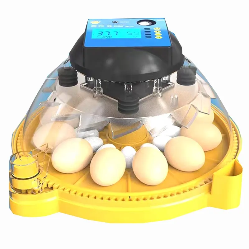 Jiatai ตู้ฟักไข่ขนาดเล็ก12/24/36/48ไข่อัตโนมัติเต็มรูปแบบผีเสื้อขนาดเล็ก12V/220V สำหรับไก่เป็ด/ห่าน/นกกระทา