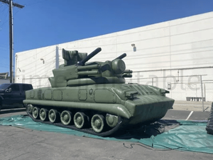 Modèle de char militaire gonflable géant personnalisé de 2024 Offre Spéciale en gros pour l'exposition d'événement en plein air - Product Image 5