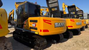 Excavadora de Orugas de Segunda Mano, 15 Toneladas de Peso Operativo, Sany155C para Construcción - Product Image 5