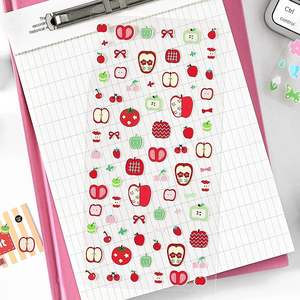 1 pegatina por paquete serie Dawn and Dusk estilo lindo troquelado manual pegatinas decorativas - Product Image 2