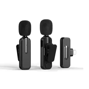 Aomago scatola di ricarica 1 Drag 2 microfono Wireless microfono Lavalier portatile per intervista didattica