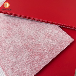 Protection de <span class=keywords><strong>sol</strong></span> en nid d'abeille double couche rouge 2200x1200x10mm, feuille de protection en nid d'abeille FR PP, protection de <span class=keywords><strong>sol</strong></span> anti-chocs - Product Image 6