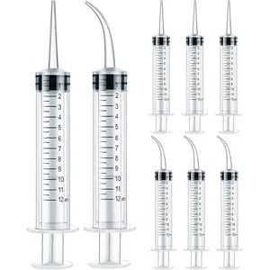 Medical Dental Disposable Irrigation Syringe 12cc With Scale