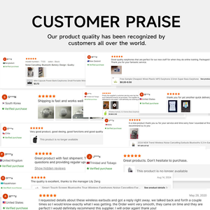 Auriculares Inalámbricos Air Headset Pod Max Symphonic Boom con 5 Micrófonos, Cancelación de Ruido ENC y ANC, Auriculares para Juegos - Product Image 6