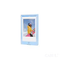 Cadre photo aimanté pour réfrigérateur Kpop Macaron pour photo 2x3, Fujifilm Instax Mini Film, support photo magnétique en acrylique