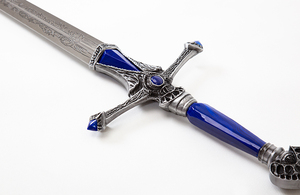 Espadas Gemelas de Rellana de Elden Ring de 107 cm - Arma de Cosplay del <span class=keywords><strong>Caballero</strong></span> de la Luna Doble, Artículo de Juego Popular - Product Image 4