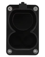 Connecteur EV factice CCS2 Type 2, neuf, support IEC DC avec 2 prises noires pour remplacement/réparation JET ZL-CODY