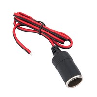 Connecteur de prise 12V 24V, adaptateur de terminal, faisceau de câbles, allume-cigare de voiture, prise de voiture 12V, prise mâle DC pour allume-cigare