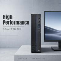 Ticari Tam Set Masaüstü Bilgisayar Zhaoxin KX U6780A 8 Çekirdekli 2.7GHz 16GB RAM 512GB NVME SSD 8L Küçük Kasalı 23.8 İnç Ekranlı