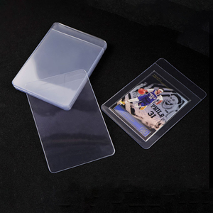 Porte-<span class=keywords><strong>cartes</strong></span> semi-rigide ultra-transparent, lot de 50 porte-<span class=keywords><strong>cartes</strong></span> semi-rigides pour la classification, les <span class=keywords><strong>cartes</strong></span> sportives, <span class=keywords><strong>Pokémon</strong></span> et les objets de collection - Product Image 3