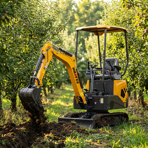 Mini Excavadora de 1.2 Toneladas, 2 Toneladas, Motor Kubota EPA, Excavadora Pequeña, Precios de Mini Excavadoras, Mini Excavadora Hidráulica para Jardín y Granja - Product Image 1