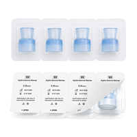 Tête de rechange pour Hydra Derma Stamp avec logo personnalisé, compatible avec flacon en verre, distribution uniforme de liquide, pour le soin du visage et du cuir chevelu