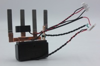 Relais à verrouillage E-POWER 80A avec bornier et bobine simple 12VDC & Shunt 300 pour compteur d'énergie prépayé triphasé