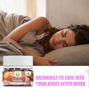 Private Label Sleep Gummies Functional Mushrooms Stress Relief <b>Supplement</b> Improves Natural Sleep Gummies - Product Image 6