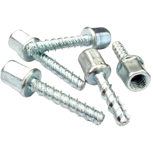 Tringles de suspension et goujons d'ancrage pour béton en acier inoxydable et acier au carbone, finition zinc, à filetage fin, en pouces, très demandés - Product Image 3