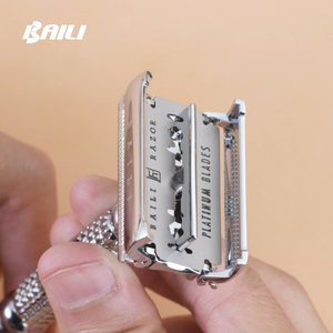 Baili Thụy Điển Thép Không Gỉ Giá Rẻ <span class=keywords><strong>Double</strong></span> <span class=keywords><strong>Edge</strong></span> <span class=keywords><strong>Razor</strong></span> Blade Titanium Dao Cạo Lưỡi Dao Cạo Dùng Một Lần - Product Image 6
