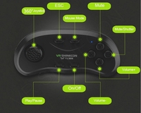 Manette sans fil Bluetooth B01 pour iPhone Android, lunettes VR 3D, joystick, console de jeu