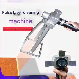 Machine de nettoyage au laser pulsé de qualité industrielle, portable, pour l'élimination de la rouille sur les équipements de construction - Product Image 3