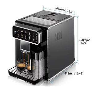 Haut de gamme atmosphère plein écran tactile cafetera automatique 15 <span class=keywords><strong>Bar</strong></span> cafetera Machine à café expresso professionnelle avec lait Forther - Product Image 3