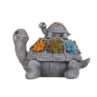 Futeng tortue forme résine fumer voiture cendrier avec couvercle vente en gros cendrier pour cigarettes fumée boutique accessoires de conception extérieure