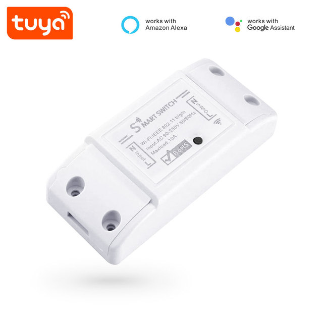 China Factory Hot Selling Tuya Smart WIFI 1CH Smart Switch PST-WF-S1