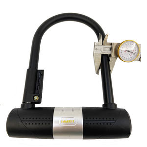 Cylindres de serrure à combinaison en <span class=keywords><strong>U</strong></span> pour moto, robustes, 18 mm, avec câble - Product Image 2