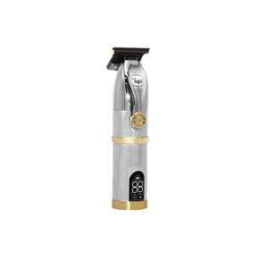 <span class=keywords><strong>Barberia</strong></span>-herramienta <span class=keywords><strong>de</strong></span> corte <span class=keywords><strong>de</strong></span> pelo dorado, cortapelos eléctrico con pantalla LED, recortador <span class=keywords><strong>de</strong></span> carga USB para peluquero - Product Image 4