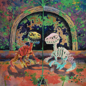 Vashine 3D impreso <span class=keywords><strong>Velociraptor</strong></span> esqueleto <span class=keywords><strong>juguete</strong></span> Jurásico período dinosaurio figura decorativa PLA Animal figura para niños - Product Image 3