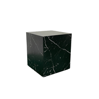 Autocollant 3D Minimaliste Effet Marbre pour Table Basse, Style Contemporain, Matériau MDF, Meuble de Salon pour Usage Domestique