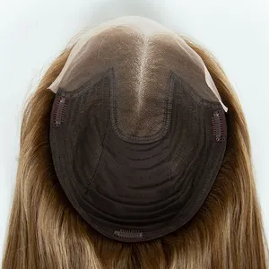 Fast Shipping High Quality Swiss HD Lace With Machine Wefted Back Topper For Women Hair Toupee