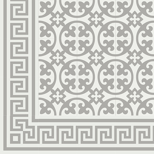 Bordure et coins de carreaux en ciment filigrané classiques, encaustiques et hydrauliques, en vrac, directement de l'usine - Product Image 4