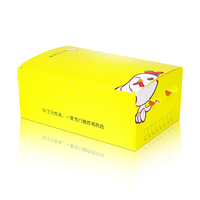 ZJPACK vente en gros de boîtes en papier blanc biodégradables et recyclés avec logo personnalisé pour poulet frit