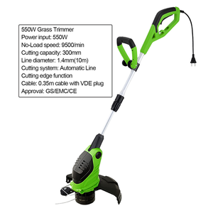 VERTAK 550W coupe-herbe électrique 30CM largeur de coupe réglable hauteur désherbeur pour jardin pelouse - Product Image 3