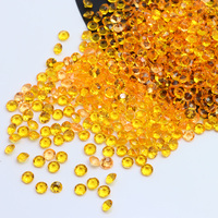 1000 pièces de cristaux décoratifs en acrylique, 4,5 mm, forme circulaire, petits, scintillants, pour embellir les tables, décoration de mariage