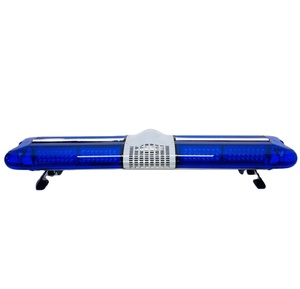 Barra de Luces LED Azul Estroboscópica <span class=keywords><strong>Aurora</strong></span> Intermitente de Advertencia para Vehículo de Emergencia con Altavoz de Sirena 2023 Sirena de Ambulancia - Product Image 1