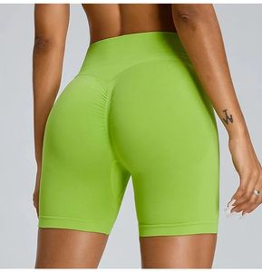 Pantalones cortos de gimnasia personalizados gratis para mujer, pantalones cortos de yoga para correr para mujer, pantalones cortos de entrenamiento de cintura alta para mujer - Product Image 2