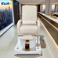 Nouveau design de luxe pour le massage des mains, les ongles, spa, pédicure, fauteuil de massage électrique des pieds, spa, pédicure
